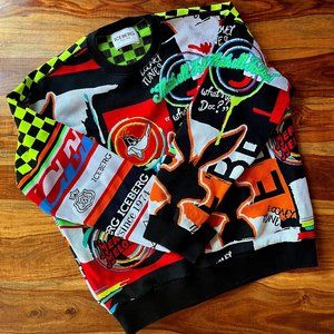 Merrie Melodies Looney Tunes Italian Made Sweater [Iceberg]